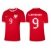 Günstige Polen Robert Lewandowski #9 Auswärts Fussballtrikot WM 2022 Kurzarm